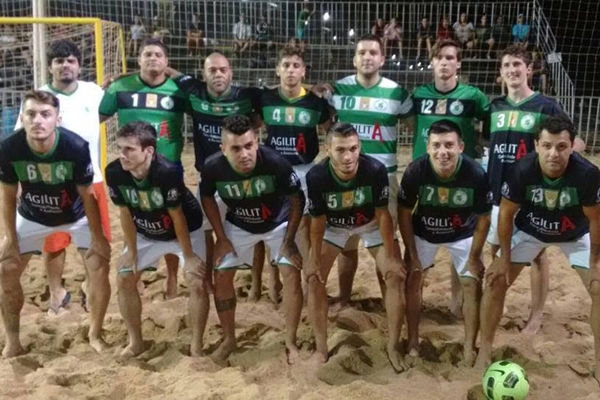 Tupi Beach Soccer está nas quartas do estadual