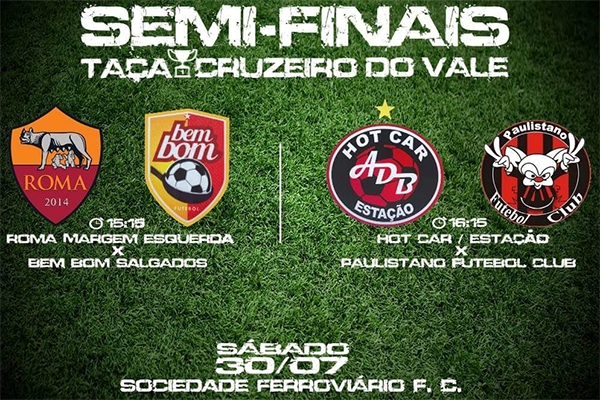 Quatro times jogam para estar na final da Ta�a Cruzeiro do Vale