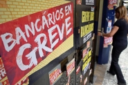 Greve dos bancrios de SC completa 1 semana com 297 agncias fechadas