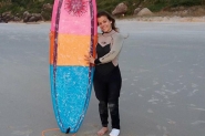 Catarinense  a primeira representante do Surf Adaptado Feminino do estado