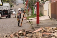 Tubaro comea a receber donativos aps vendaval