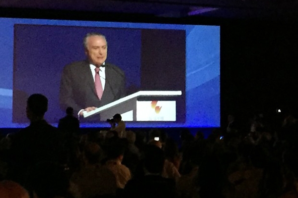 Temer diz que Petrobras era 'smbolo de algo que estava desajustado'