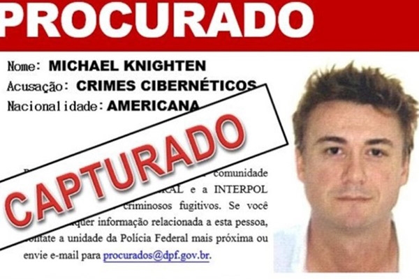 Hacker americano procurado pela Interpol  preso em Blumenau, SC