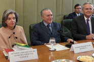 Chefes dos poderes discutem segurana pblica em reunio