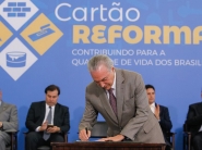 Carto Reforma lanado por Temer deve beneficiar 3% do pblico-alvo