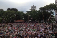 Comunidade participa da missa de 7 dia das vtimas do voo da Chapecoense