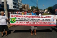 SC tem protestos contra reforma da Previd�ncia nesta quarta-feira
