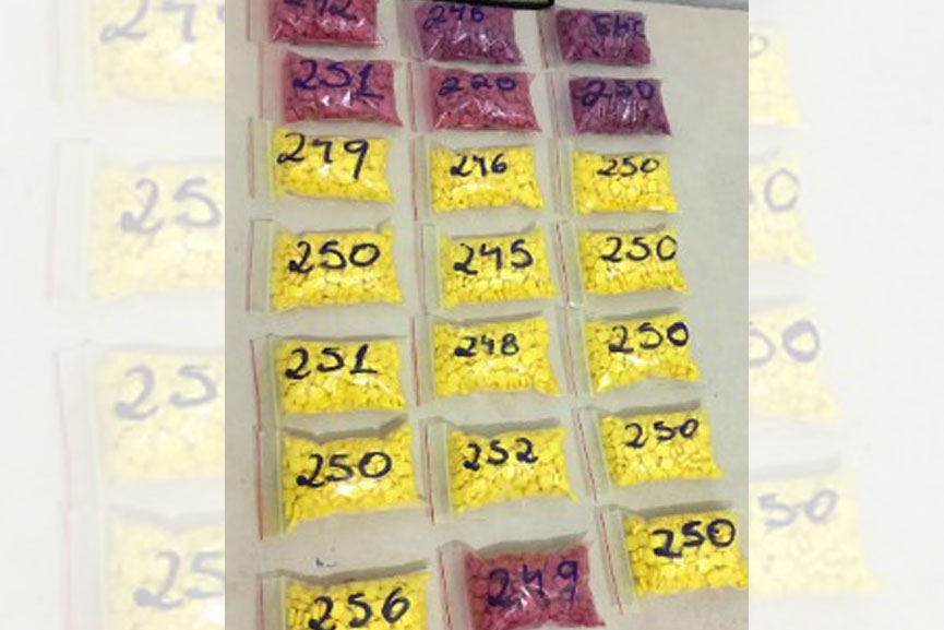 Seis s�o presos com 5,4 mil comprimidos de ecstasy em Navegantes
