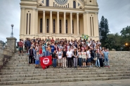 Gasparenses s�o maioria na 6� Caminhada Franciscana da Juventude