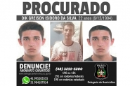 Pol�cia divulga fotos de suspeito de matar transexual em SC