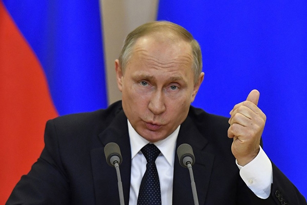 Putin diz estar 'disposto a fornecer gravação' de conversa Trump-Lavrov