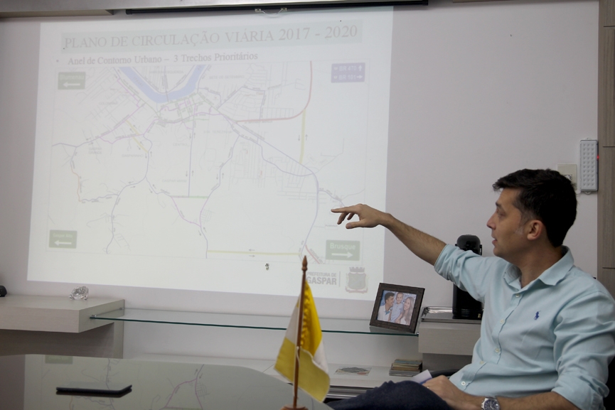 Prefeitura apresenta projeto de mudanas no trnsito de Gaspar