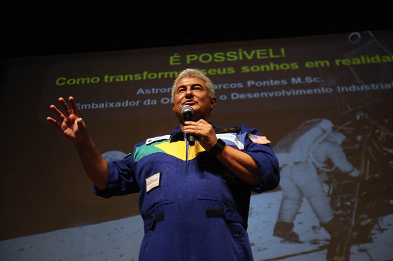 Astronauta Marcos Pontes vem a SC para evento de iniciação tecnológica
