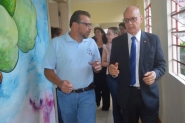 Secretário da Educação visita escolas com baixo desempenho no IDEB em SC