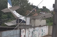 Avio cai e deixa um homem morto em Belm