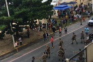 Confusão entre torcedores e Polícia Militar deixa feridos em Itapema