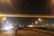 BR-101 em Itaja� ter� bloqueio parcial nesta noite para obras em passarela