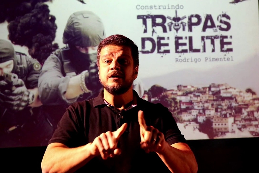 CDL de Gaspar promove palestra sobre liderana com autor do filme Tropa de Elite