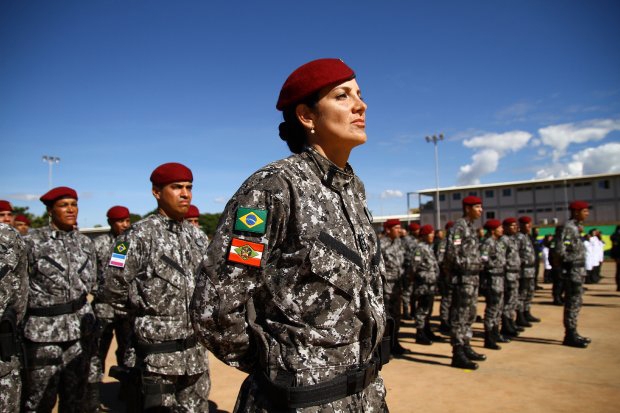Major da Pol�cia Militar de SC comanda batalh�o da For�a Nacional