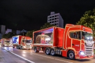 Caravana de Natal da Coca-Cola passa por Itaja�, BC e Cambori� nesta ter�a
