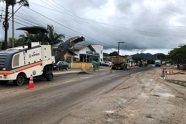 Pavimentao da rua Itaja inicia nesta semana em Gaspar