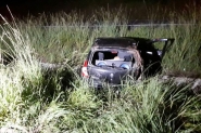 Homem morre e outros trs ficam feridos em capotamento na BR-470, em Gaspar