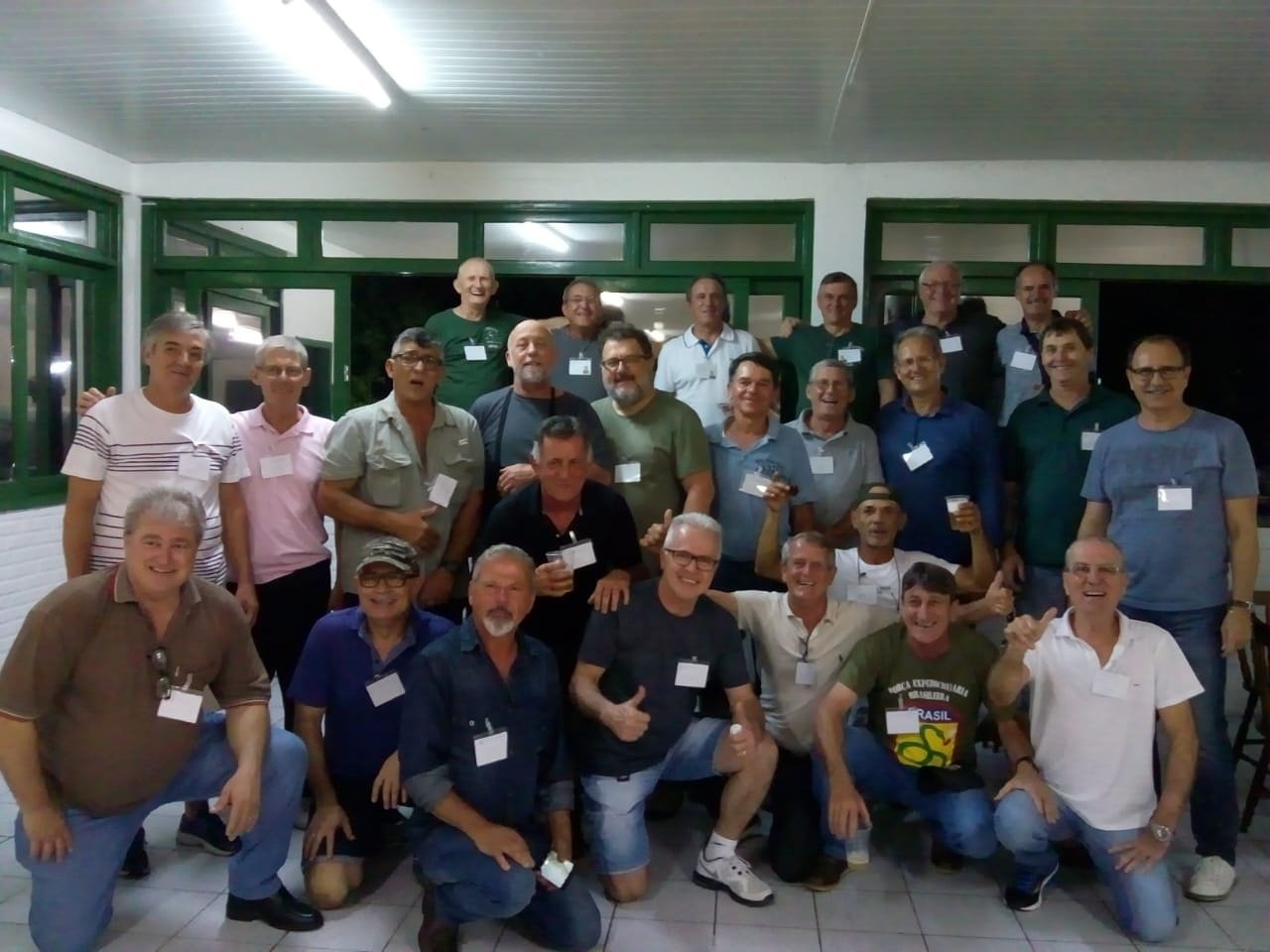 Gaspar recebe encontro da Cia de Fuzileiros