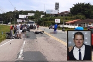 Morador de Gaspar  a segunda vtima fatal de acidente na rodovia de Brusque