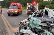 Jovem de 24 anos fica gravemente ferido em acidente na BR-470, em Blumenau