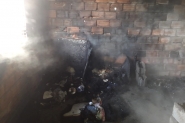 Princpio de incndio atinge construo abandonada no bairro Santa Terezinha
