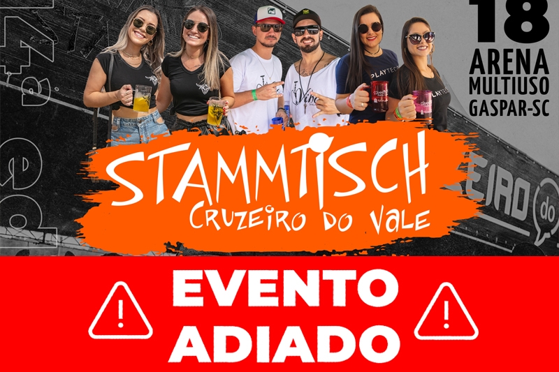 Stammtisch Cruzeiro do Vale  adiado 