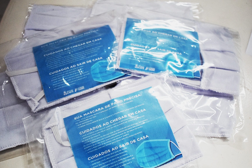 Prefeitura de Ilhota distribui 15 mil mscaras para a populao