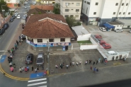 Caixa Econmica de Gaspar registra grande fila na manh de segunda