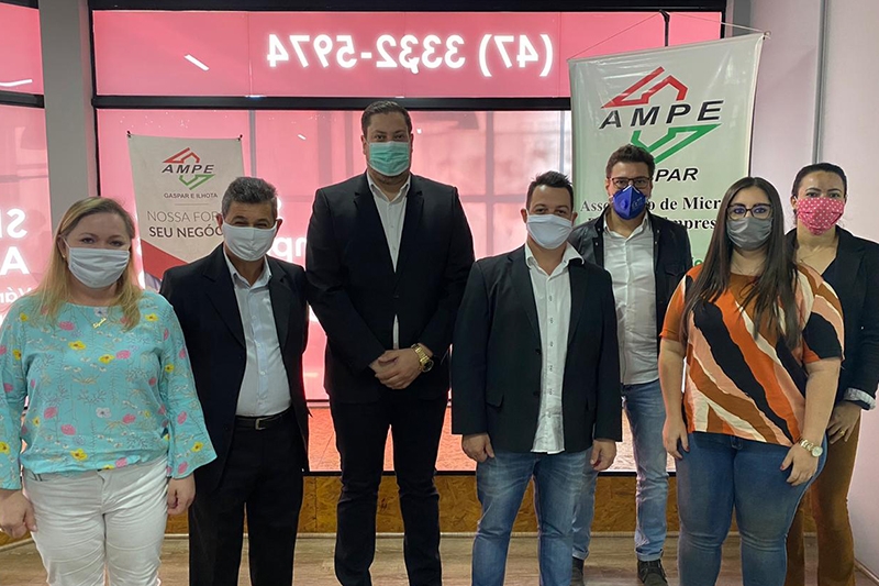 Nova diretoria assume Ampe Gaspar e Ilhota