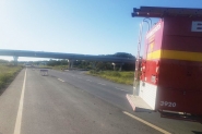 Bombeiros de Ilhota impedem adolescente de se jogar de viaduto na BR-470