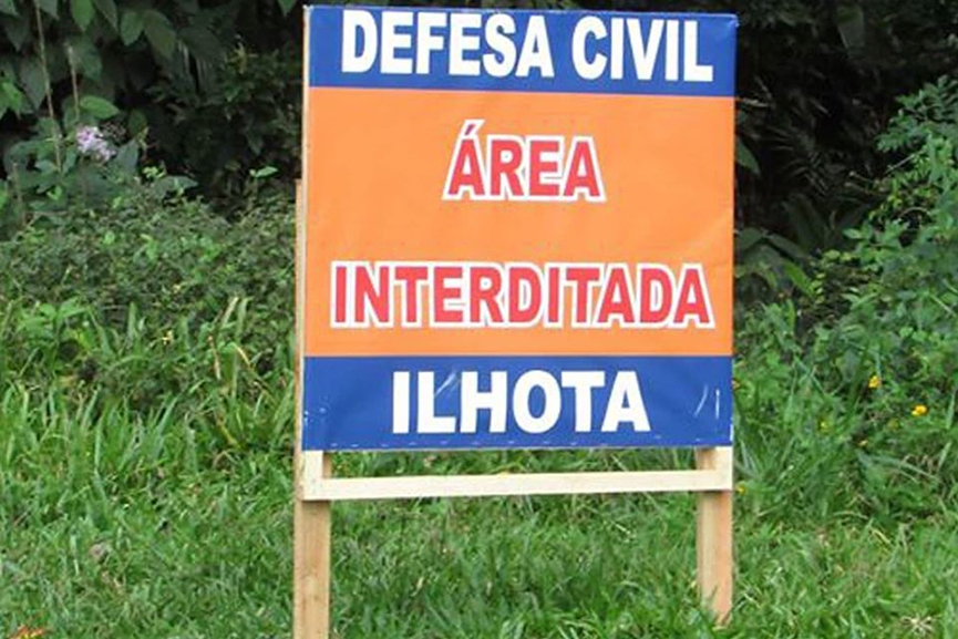 Prefeitura de Ilhota interdita Parque Morro do Ba