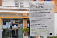 Agncia do Ita de Gaspar fechada temporariamente para atendimento ao pblico