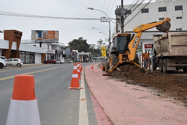 Comea a segunda etapa da revitalizao do Centro de Ilhota