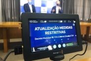 Prefeitura de Blumenau anuncia novas medidas restritivas, que incluem fechamento do comrcio e demais servios no essenciais