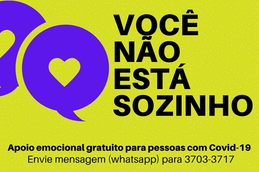 Gaspar tem atendimento psicolgico por WhatsApp para pessoas em isolamento