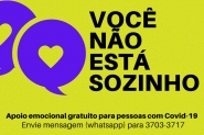 Gaspar tem atendimento psicolgico por WhatsApp para pessoas em isolamento