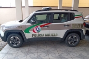 Duas novas viaturas reforam frota da Polcia Militar de Gaspar