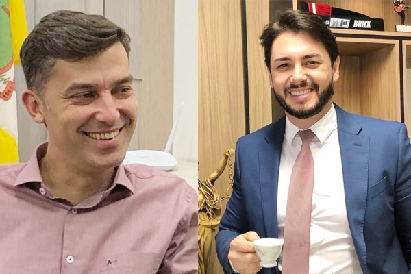 Kleber Wan-Dall ter Marcelo Brick como candidato a vice-prefeito de Gaspar