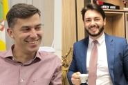 Kleber Wan-Dall ter Marcelo Brick como candidato a vice-prefeito de Gaspar