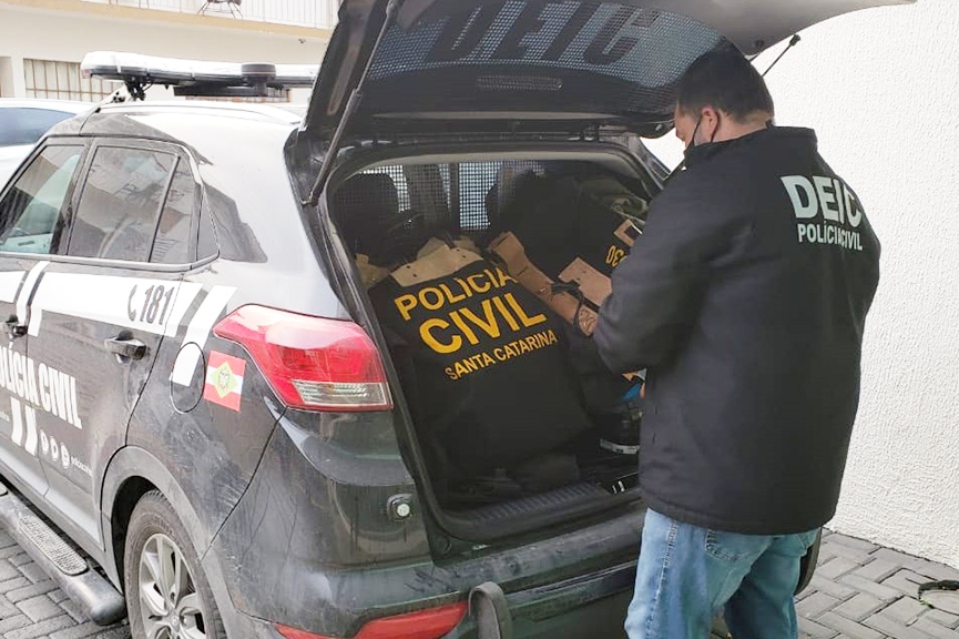 Fraude em pedidos de indenizao para a Celesc  alvo de operao em SC