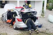 Acidente entre dois carros deixa casal de idosos ferido em Ilhota