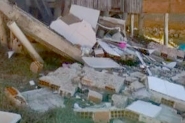Menino de 2 anos morre aps casa desabar em So Francisco do Sul