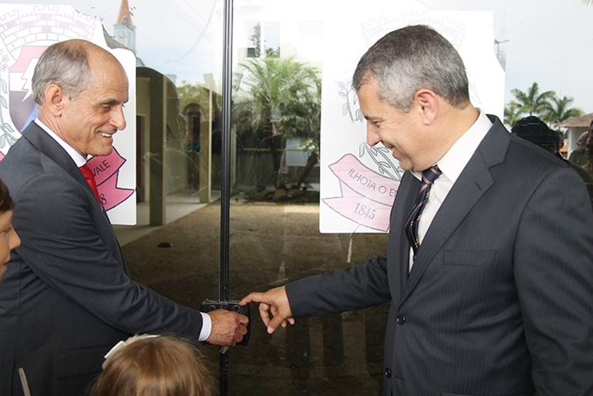 Dida  reeleito prefeito de Ilhota 