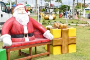 Decorao de Natal comea a ser instalada em Ilhota