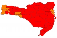 Coronavrus: Santa Catarina tem 13 das 16 regies em estado gravssimo